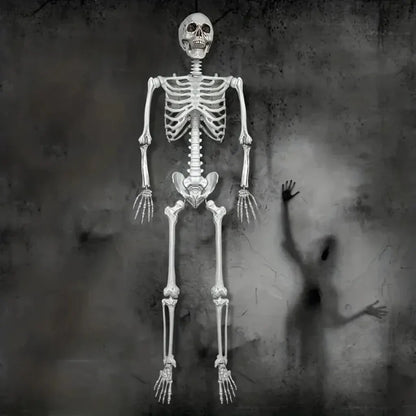 Life-Size Halloween Skeleton Statue Display Decoration