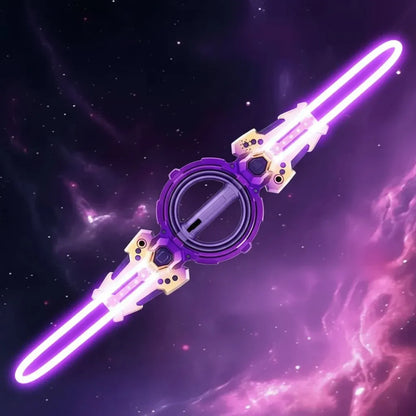 Light-Up Double Sword Toy with Sound Effects for Halloween