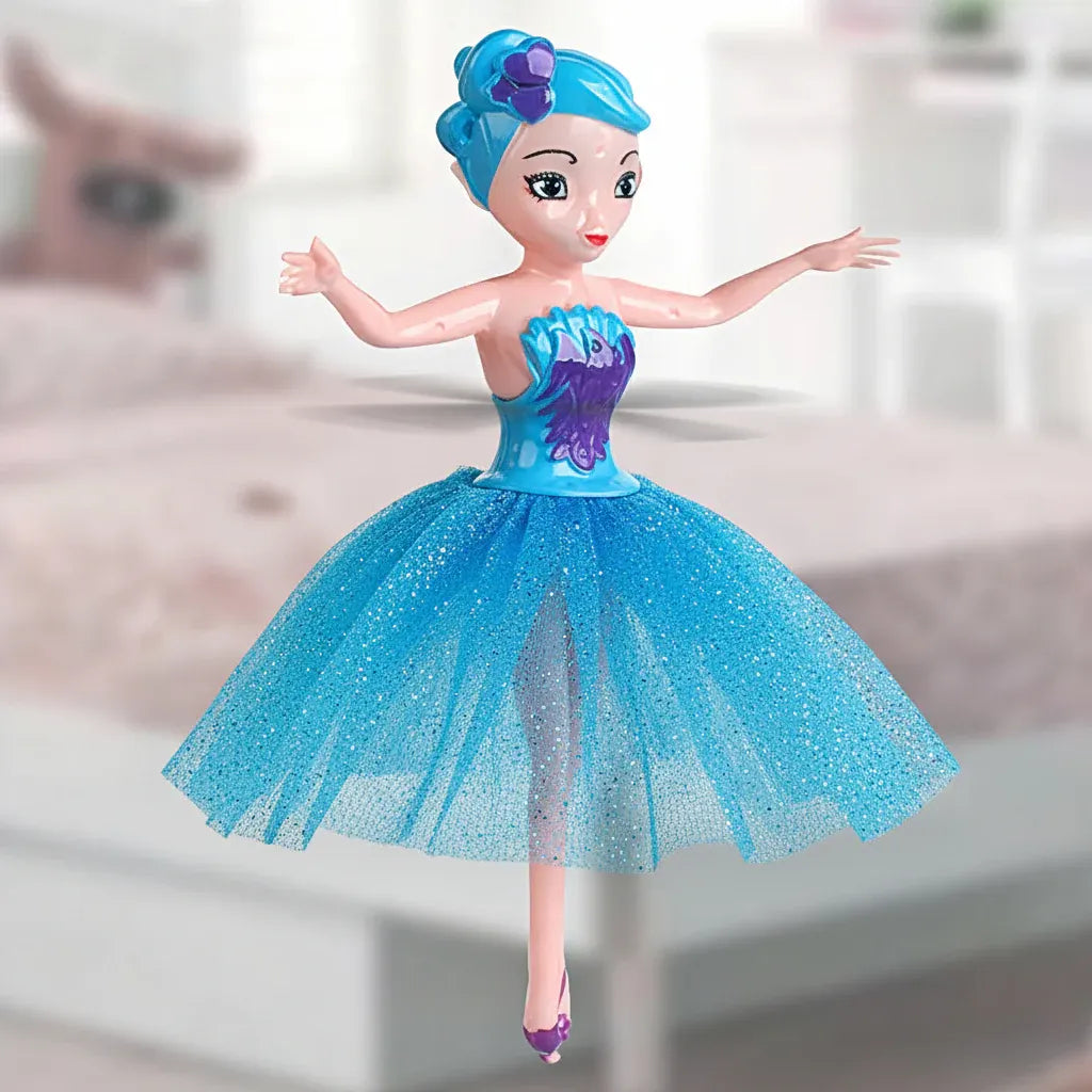 Light-Up Fairy Princess Flying Toy with Hand Motion Sensor for Kids