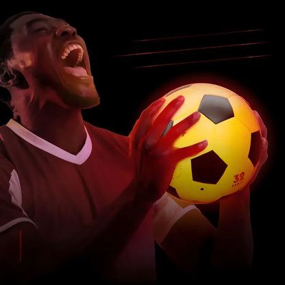 Light-Up Size 5 Soccer Ball with LED Glow for World Cup Fans