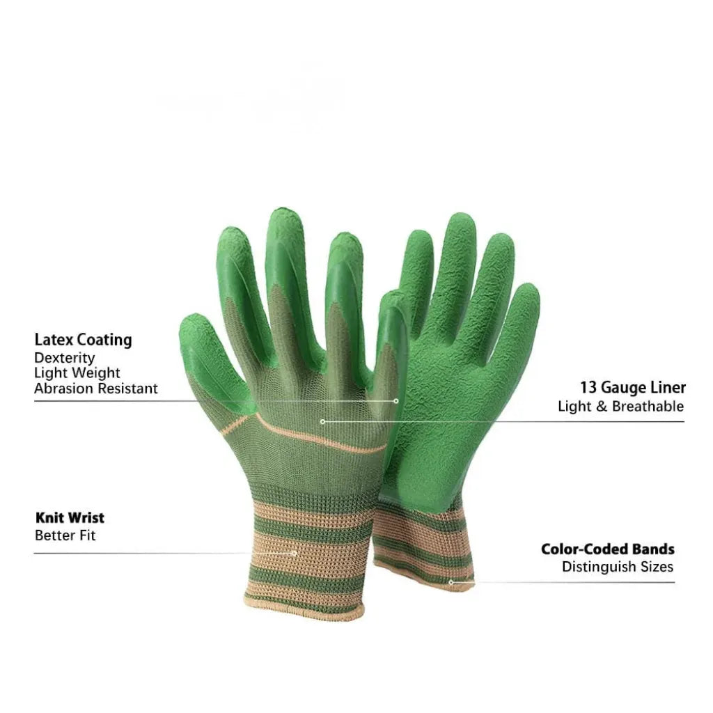 Lightweight Breathable Fitted Garden Gloves