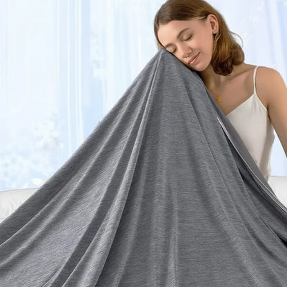 Lightweight Breathable Summer Cooling Blanket for Sleepers