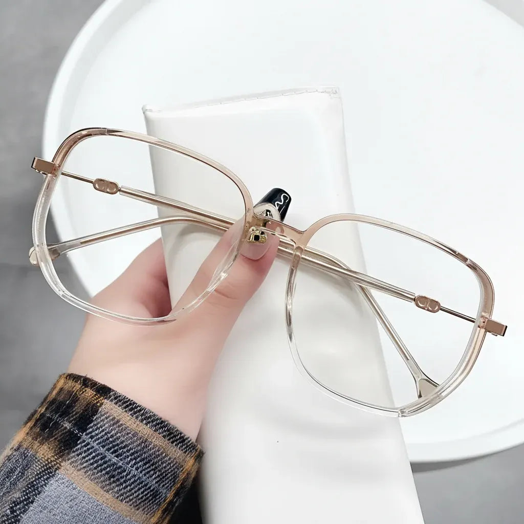 Lightweight Progressive Reading Glasses with Blue Light Blocking Lenses