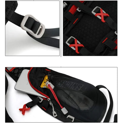 Lightweight Running Vest with Water Hydration Pack Design