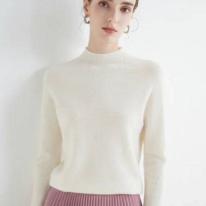 Lightweight Women's Pullover Sweater - Soft Knit Top for All Seasons