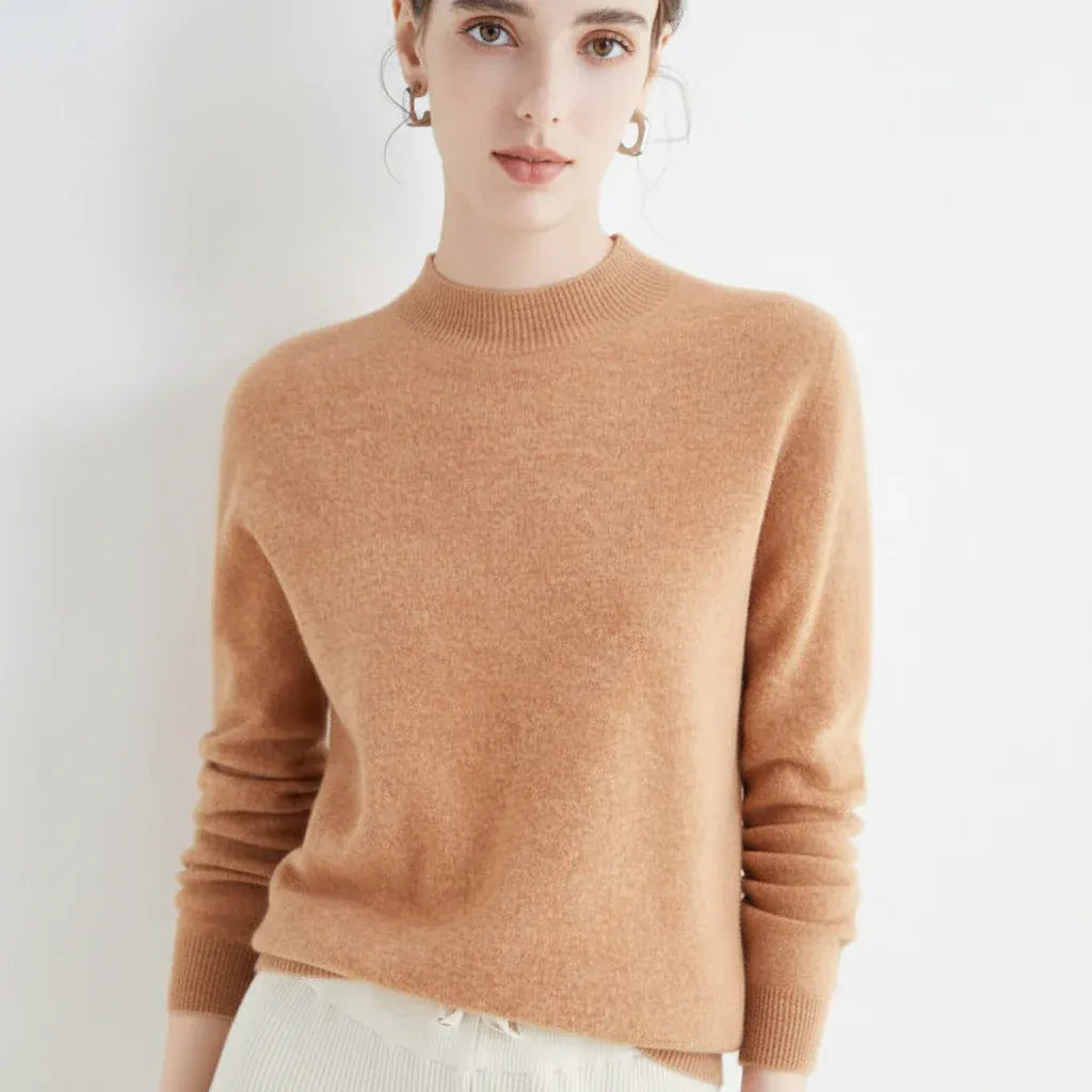 Lightweight Women's Pullover Sweater - Soft Knit Top for All Seasons