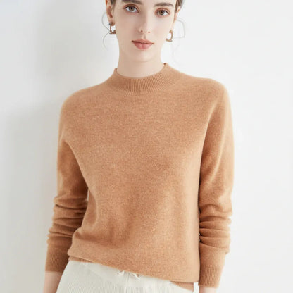 Lightweight Women's Pullover Sweater - Soft Knit Top for All Seasons