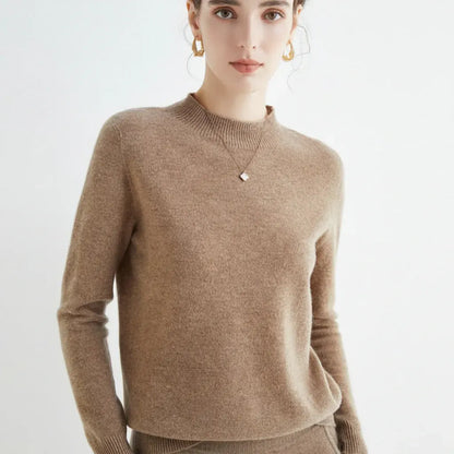 Lightweight Women's Pullover Sweater - Soft Knit Top for All Seasons