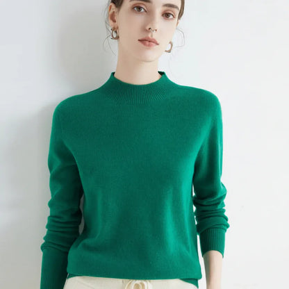 Lightweight Women's Pullover Sweater - Soft Knit Top for All Seasons
