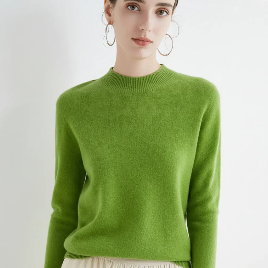 Lightweight Women's Pullover Sweater - Soft Knit Top for All Seasons