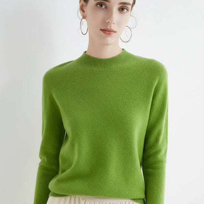 Lightweight Women's Pullover Sweater - Soft Knit Top for All Seasons