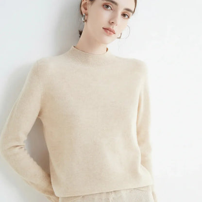 Lightweight Women's Pullover Sweater - Soft Knit Top for All Seasons