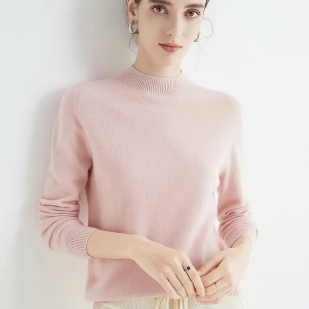 Lightweight Women's Pullover Sweater - Soft Knit Top for All Seasons
