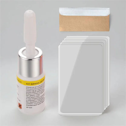 Liquid Glass Crack Repair Solution for Phone Screens