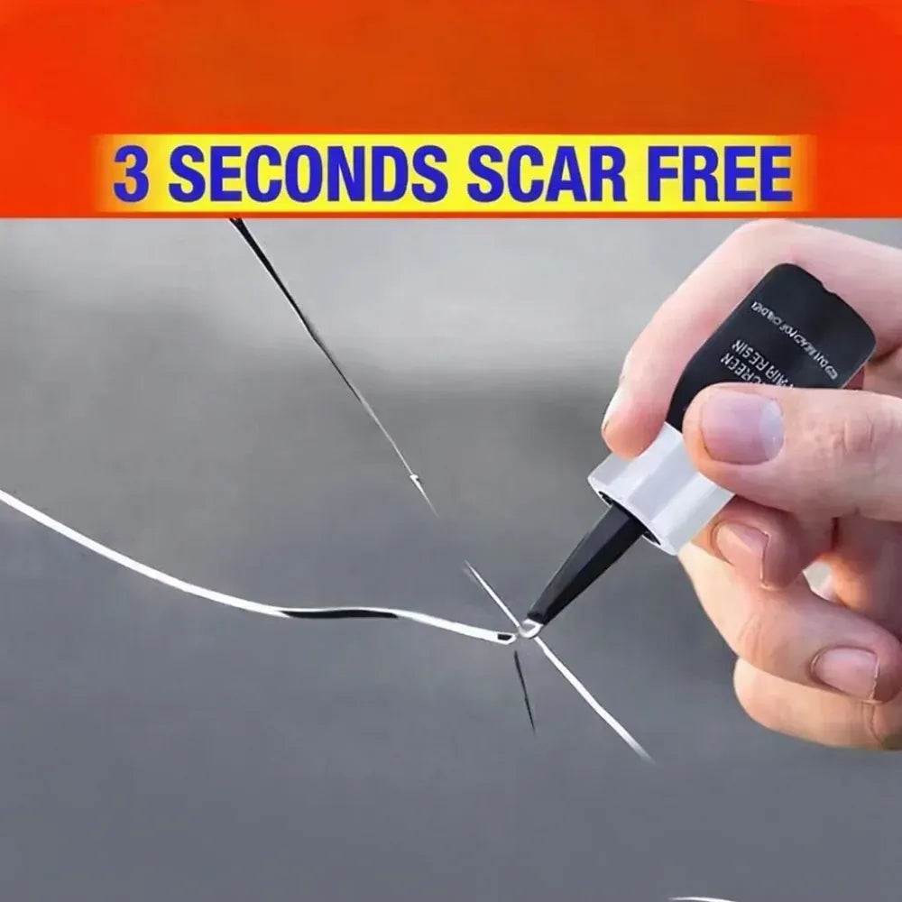 Liquid Glass Crack Repair Solution for Phone Screens