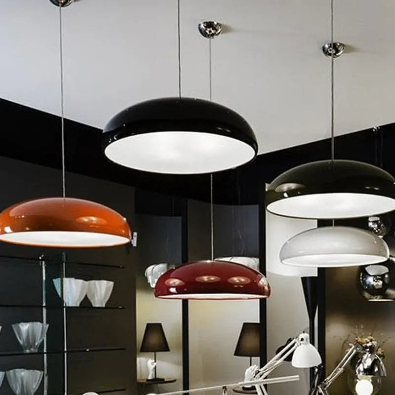 Lira Sculptural Pendant Light | Contemporary Metal Ceiling Fixture
