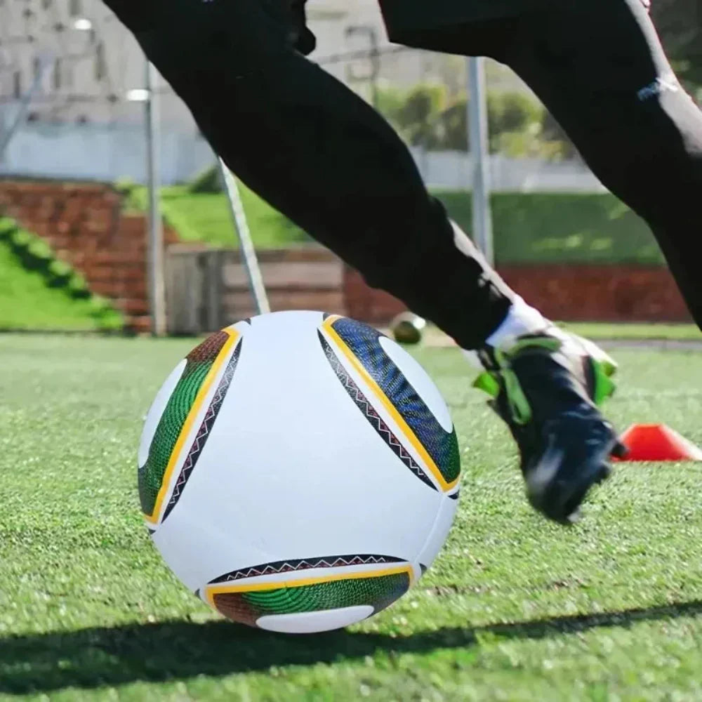Long-Lasting PU Soccer Ball Size 5 for Outdoor Training and Match Play
