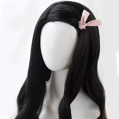 Long Wavy Anime Cosplay Wig for Halloween Costume Parties