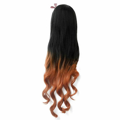 Long Wavy Anime Cosplay Wig for Halloween Costume Parties