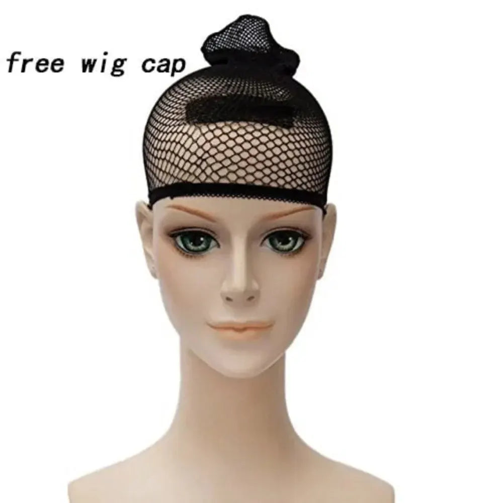 Long Wavy Anime Cosplay Wig for Halloween Costume Parties