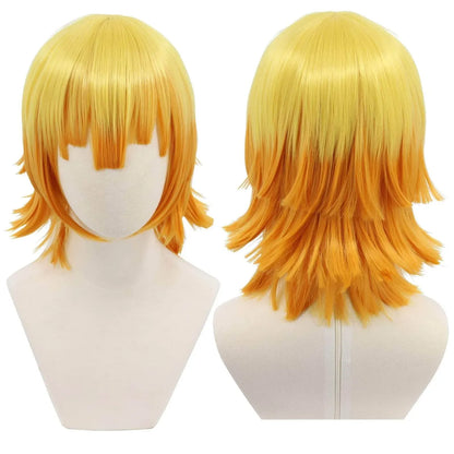 Long Wavy Anime Cosplay Wig for Halloween Costume Parties
