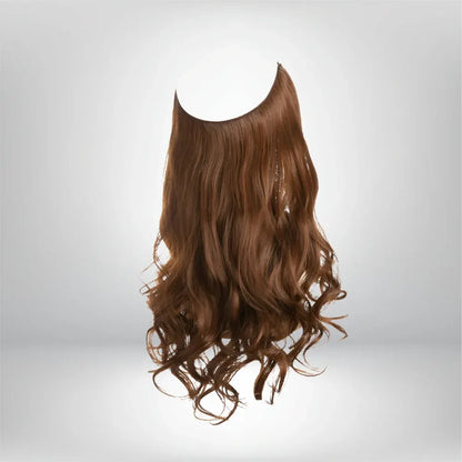 Long Wavy Clip-In Human Hair Extensions Set for Natural Volume