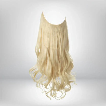 Long Wavy Clip-In Human Hair Extensions Set for Natural Volume