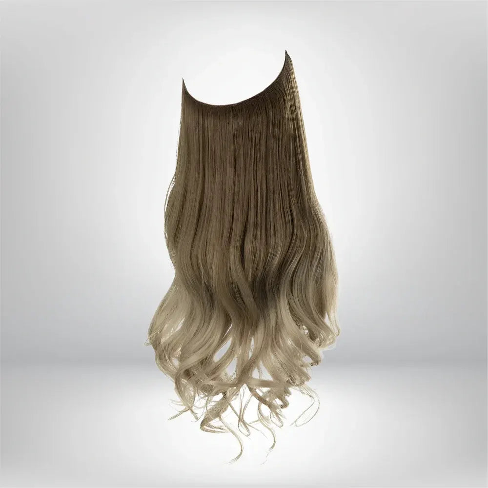 Long Wavy Clip-In Human Hair Extensions Set for Natural Volume
