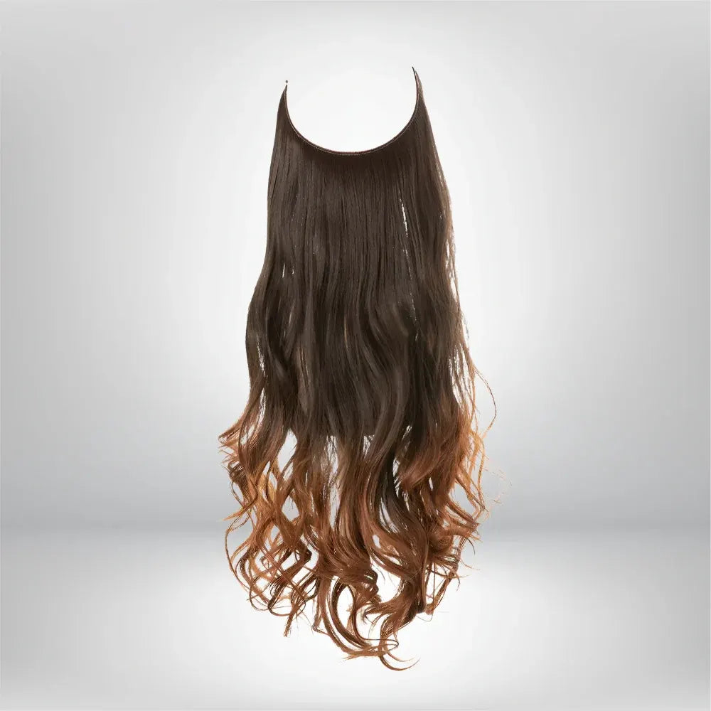 Long Wavy Clip-In Human Hair Extensions Set for Natural Volume