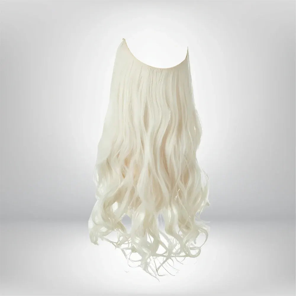Long Wavy Clip-In Human Hair Extensions Set for Natural Volume