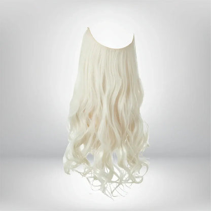 Long Wavy Clip-In Human Hair Extensions Set for Natural Volume