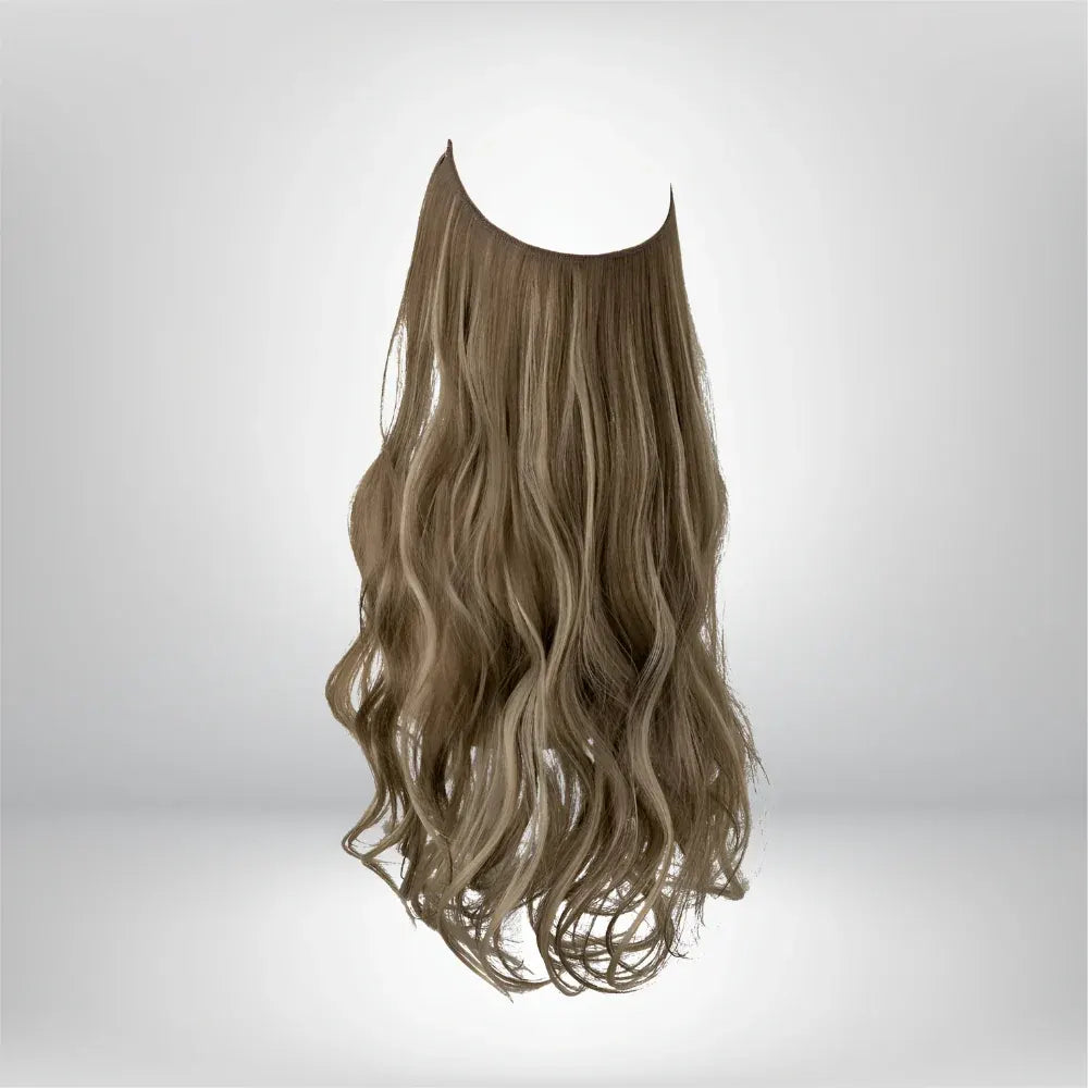 Long Wavy Clip-In Human Hair Extensions Set for Natural Volume