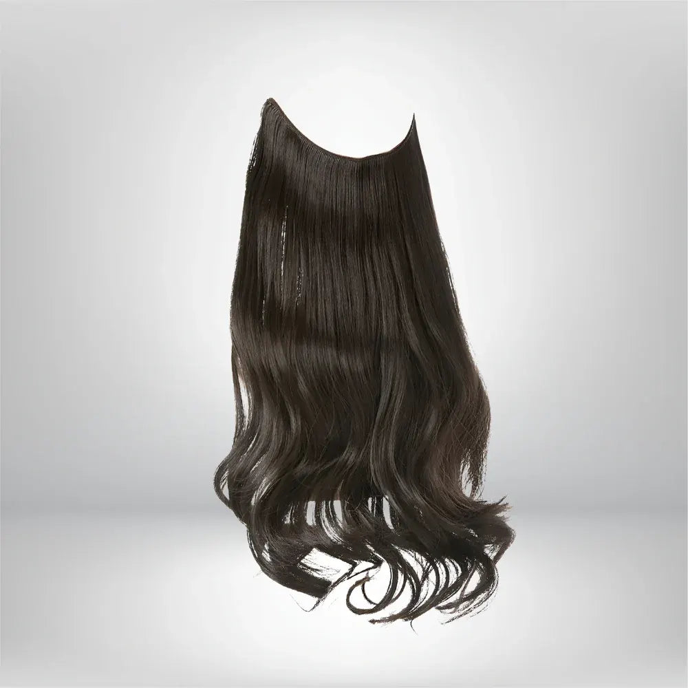 Long Wavy Clip-In Human Hair Extensions Set for Natural Volume