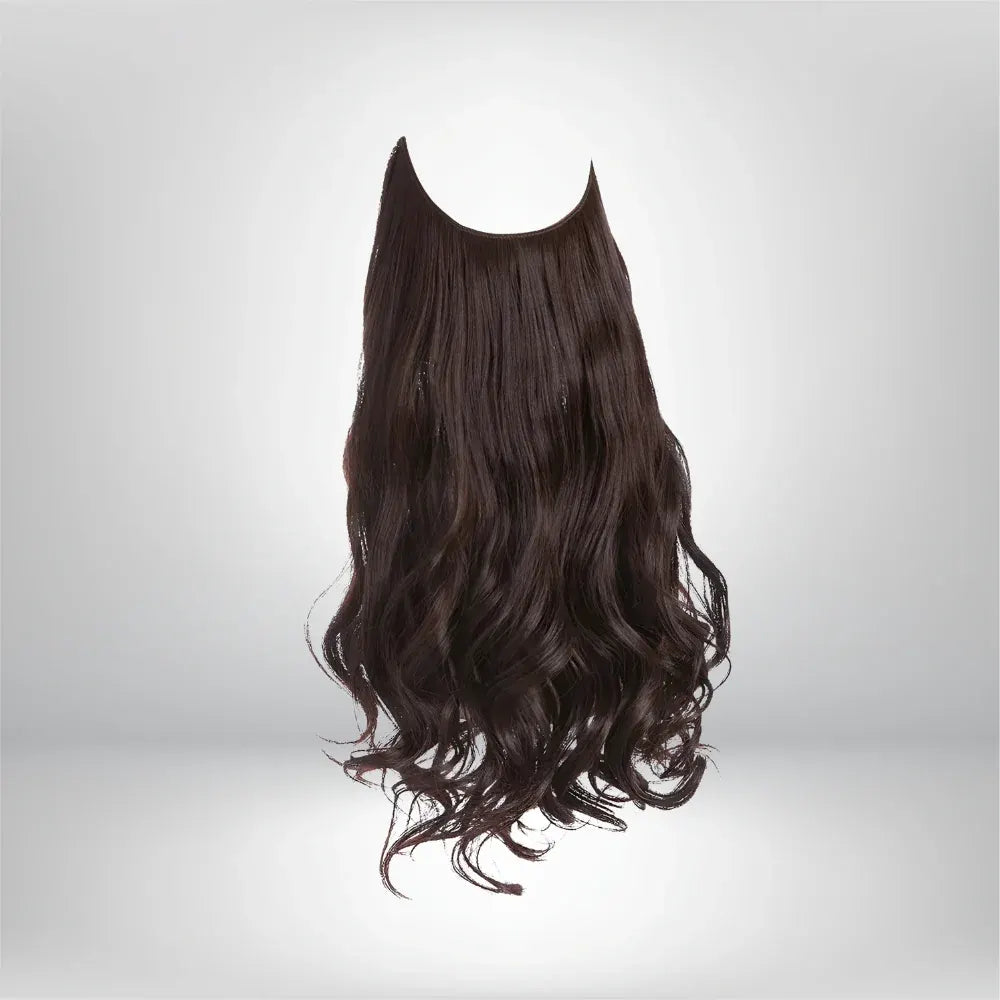 Long Wavy Clip-In Human Hair Extensions Set for Natural Volume