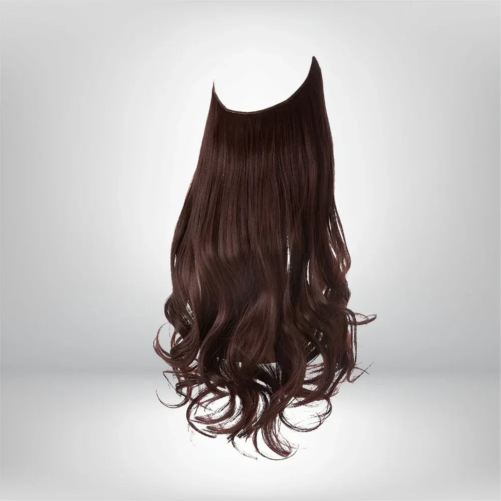 Long Wavy Clip-In Human Hair Extensions Set for Natural Volume