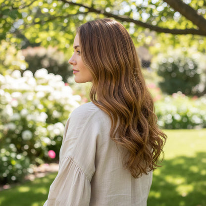 Long Wavy Remy Human Hair Clip-In Extensions