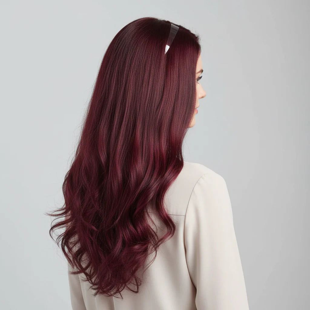 Long Wavy Remy Human Hair Clip-In Extensions