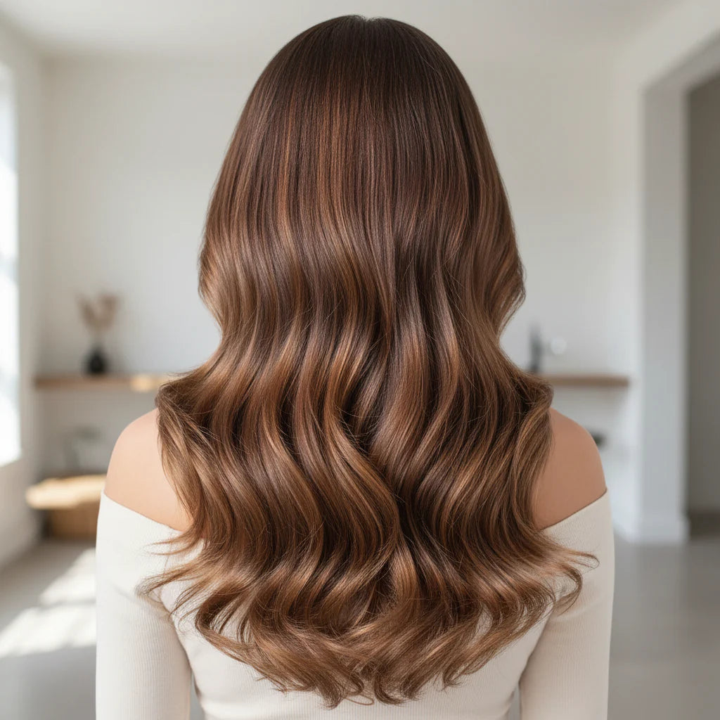 Long Wavy Remy Human Hair Clip-In Extensions