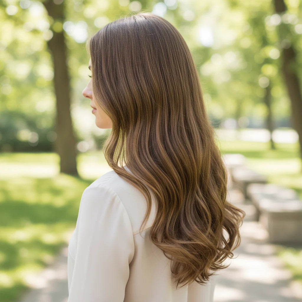 Long Wavy Remy Human Hair Clip-In Extensions