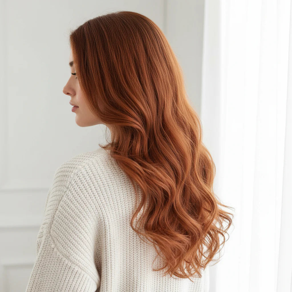 Long Wavy Remy Human Hair Clip-In Extensions