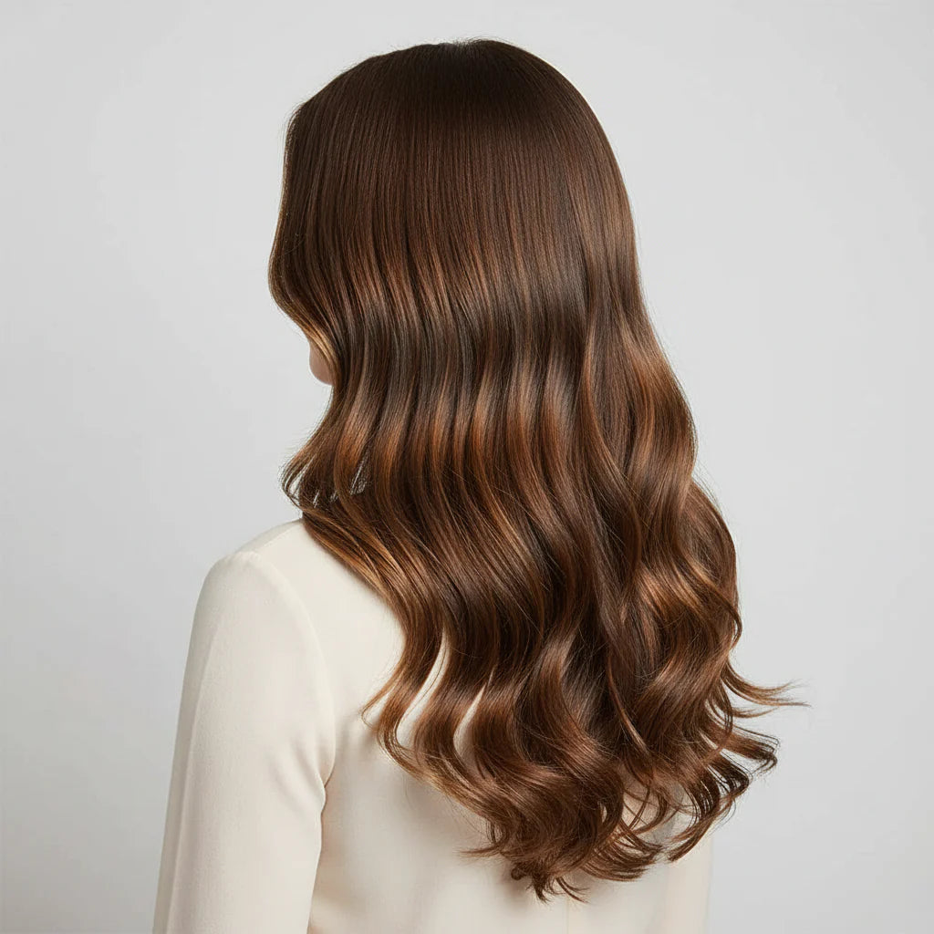 Long Wavy Remy Human Hair Clip-In Extensions