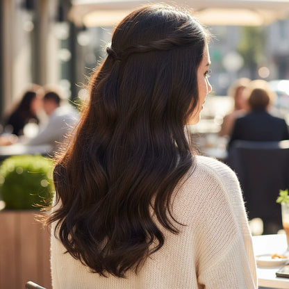 Long Wavy Remy Human Hair Clip-In Extensions