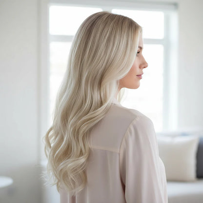 Long Wavy Remy Human Hair Clip-In Extensions
