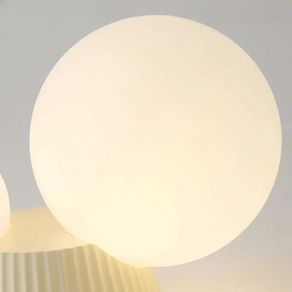 Luméa Modern Double Globe Ceiling Light – French-Inspired Design