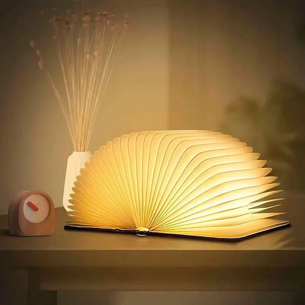 Lumibook 360° Foldable Rechargeable LED Table Lamp