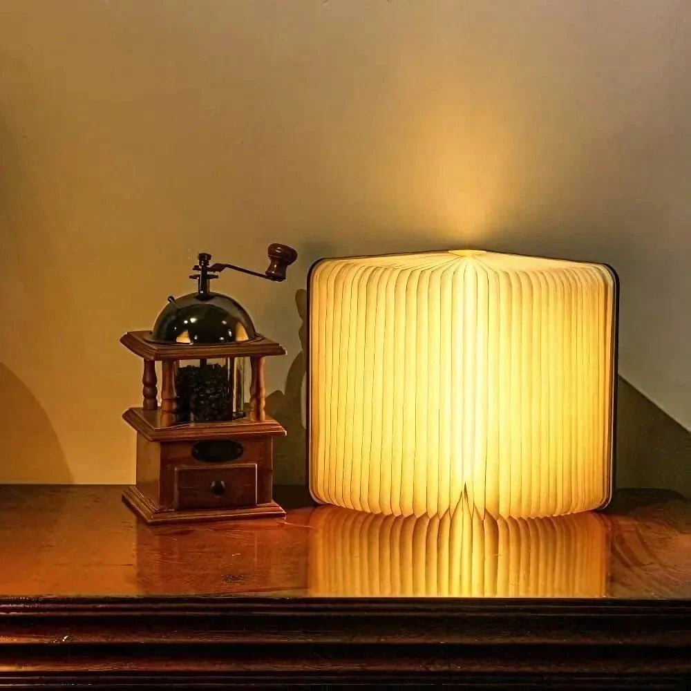 Lumibook 360° Foldable Rechargeable LED Table Lamp