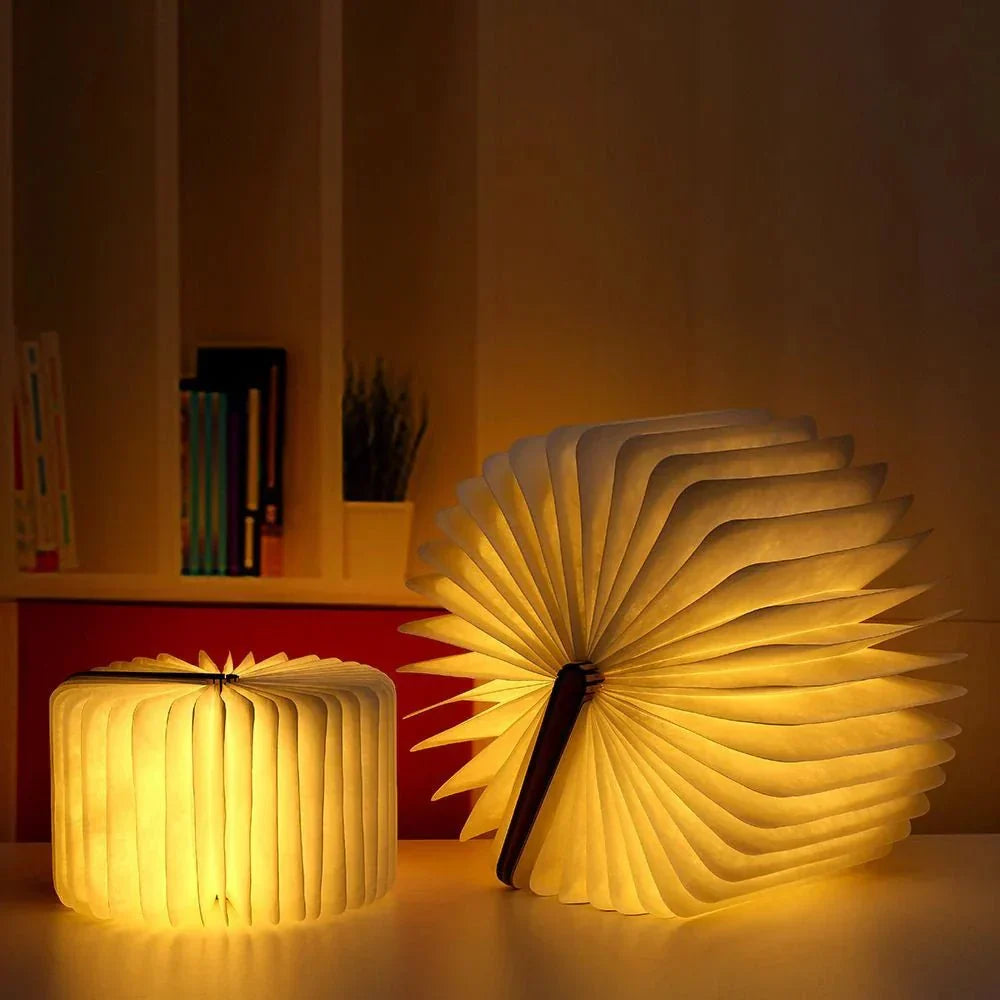 Lumibook 360° Foldable Rechargeable LED Table Lamp