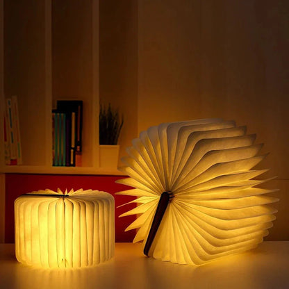 Lumibook 360° Foldable Rechargeable LED Table Lamp