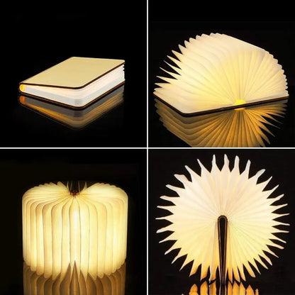 Lumibook 360° Foldable Rechargeable LED Table Lamp