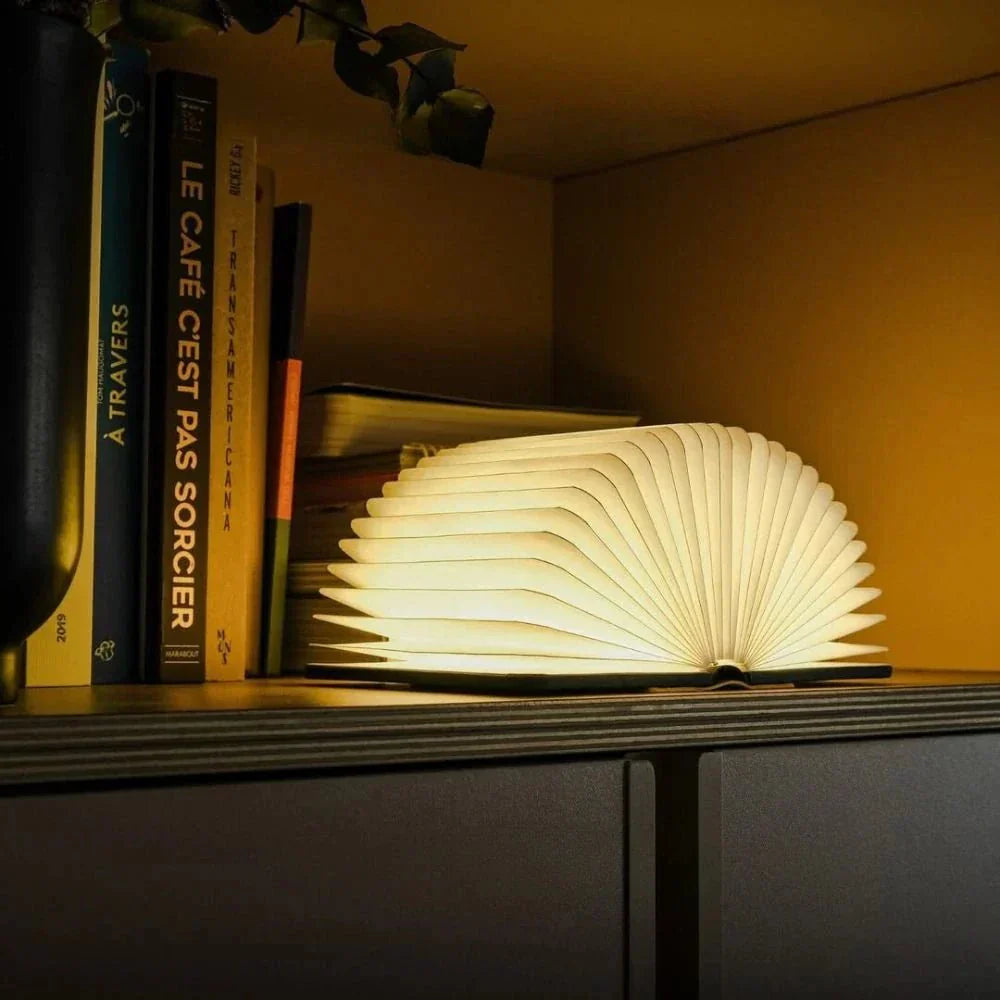 Lumibook 360° Foldable Rechargeable LED Table Lamp